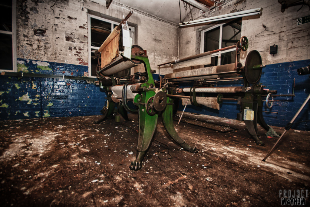 Holdsworths Mill Mirfield - Machinery