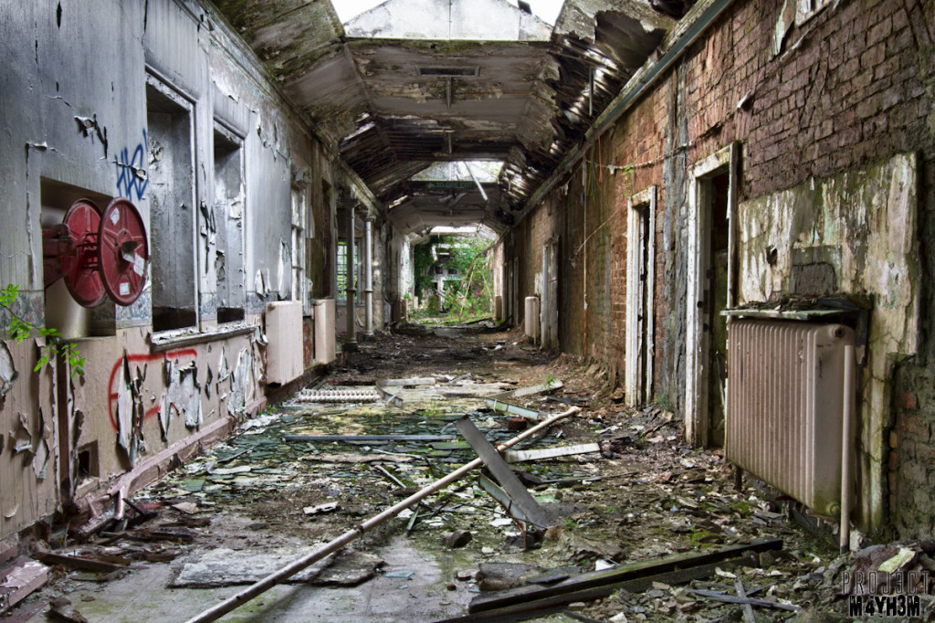 Whittingham Lunatic Asylum - Corridor