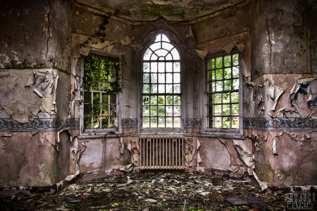 Whittingham Lunatic Asylum - Bay Window