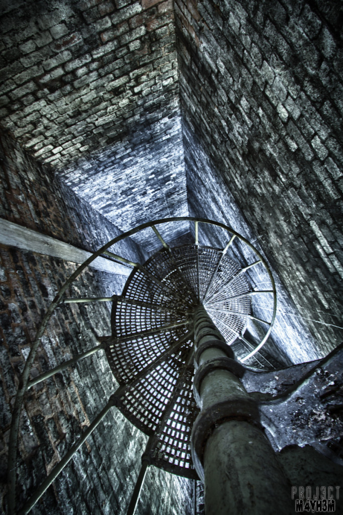 Clipstone Colliery - Spiral Staircase