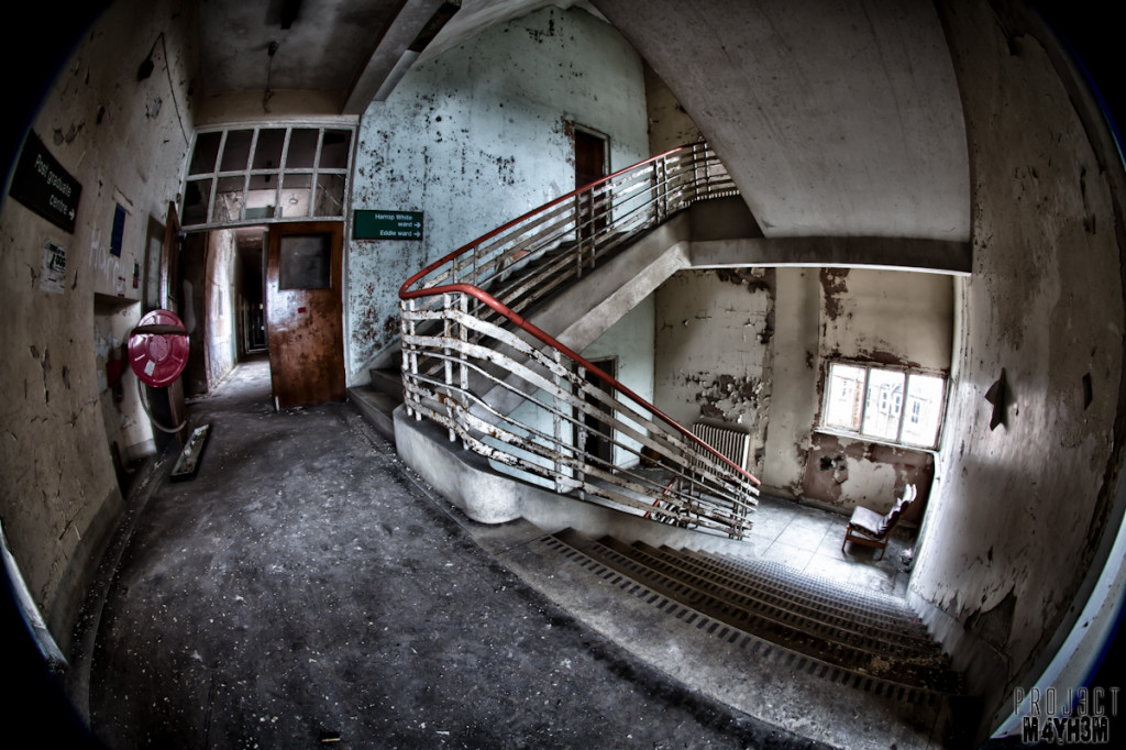 Mansfield General Hospital - Main Staircase