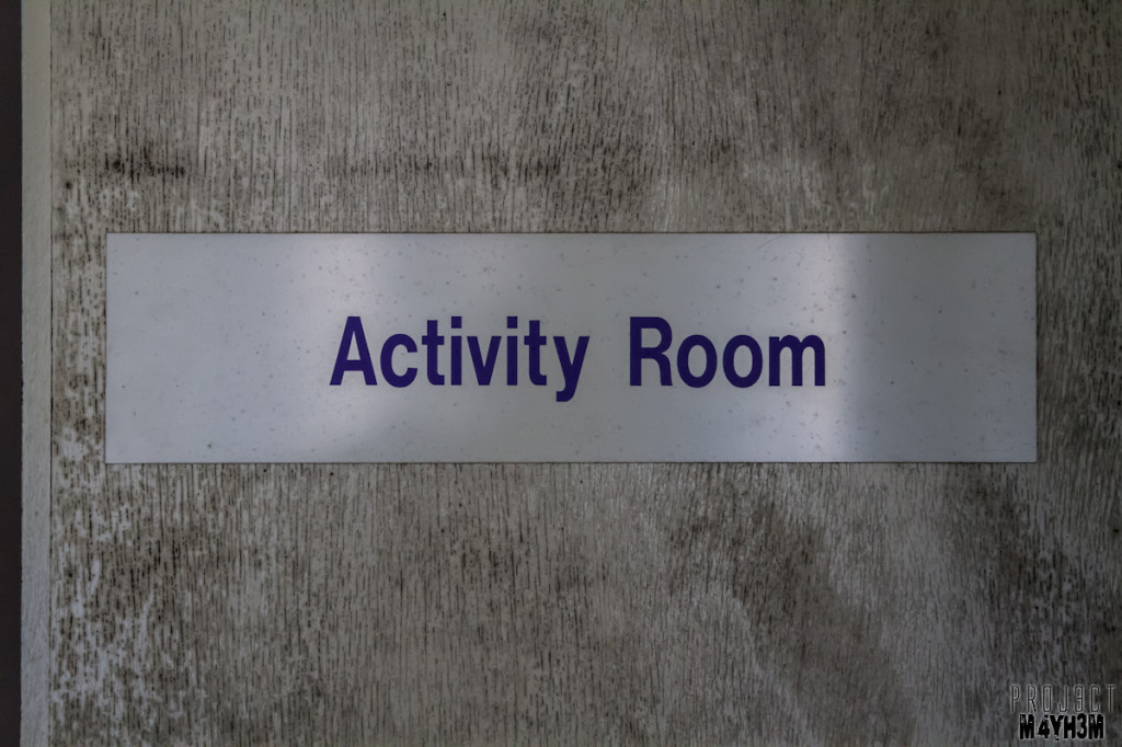 Rossendale General Hospital - Activity Room