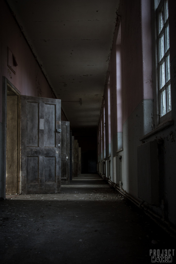 Severalls Lunatic Asylum - Corridor of Cells