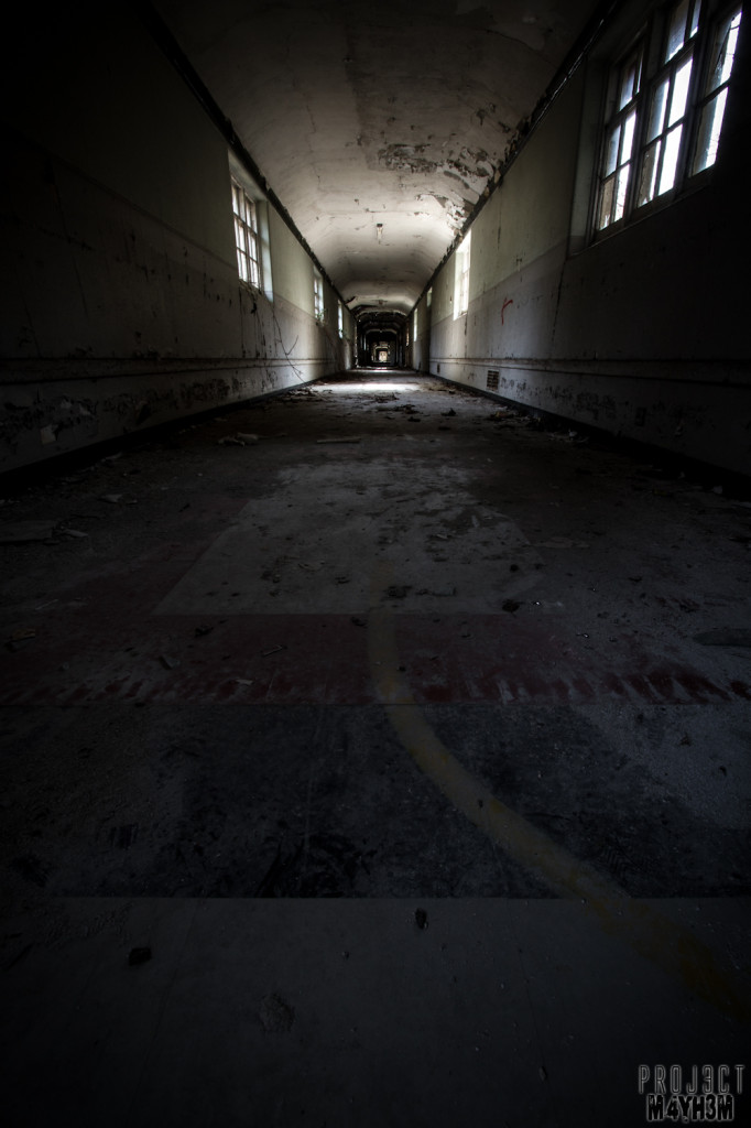 Severalls Lunatic Asylum - Corridor