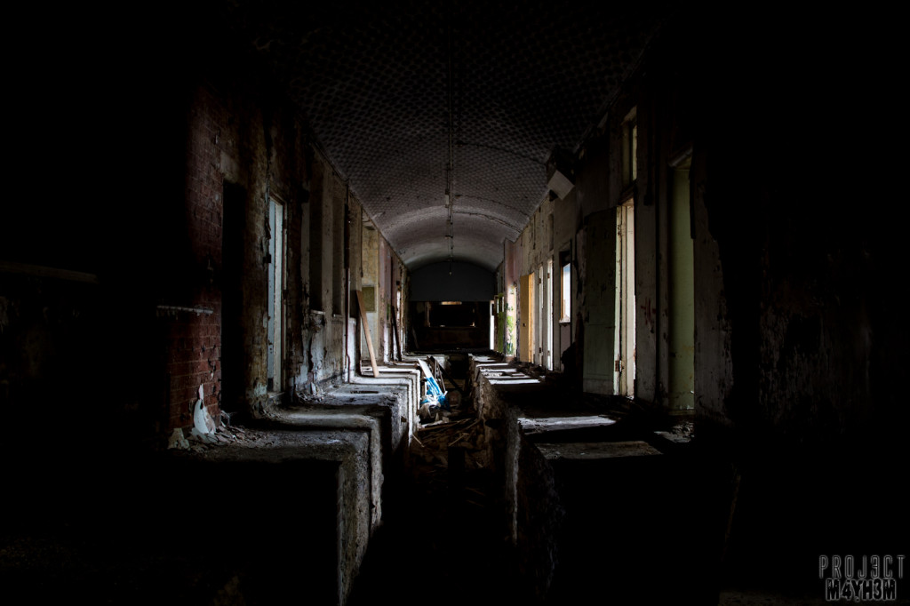 St Johns The Lincolnshire County Pauper Lunatic Asylum - Corridor
