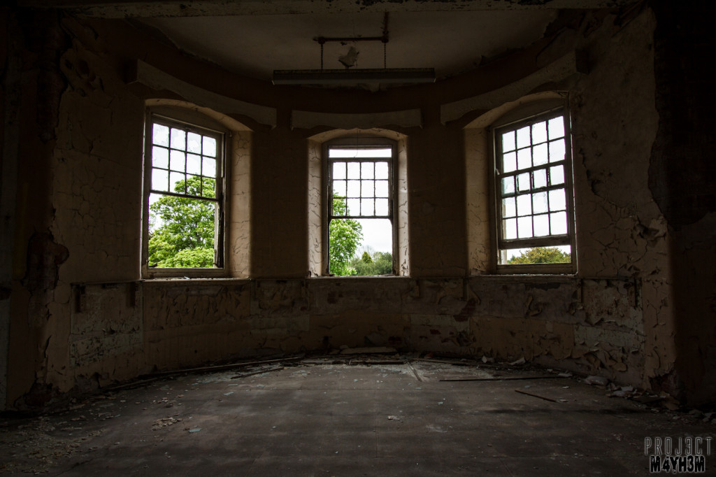 St Johns The Lincolnshire County Pauper Lunatic Asylum - Bay Window