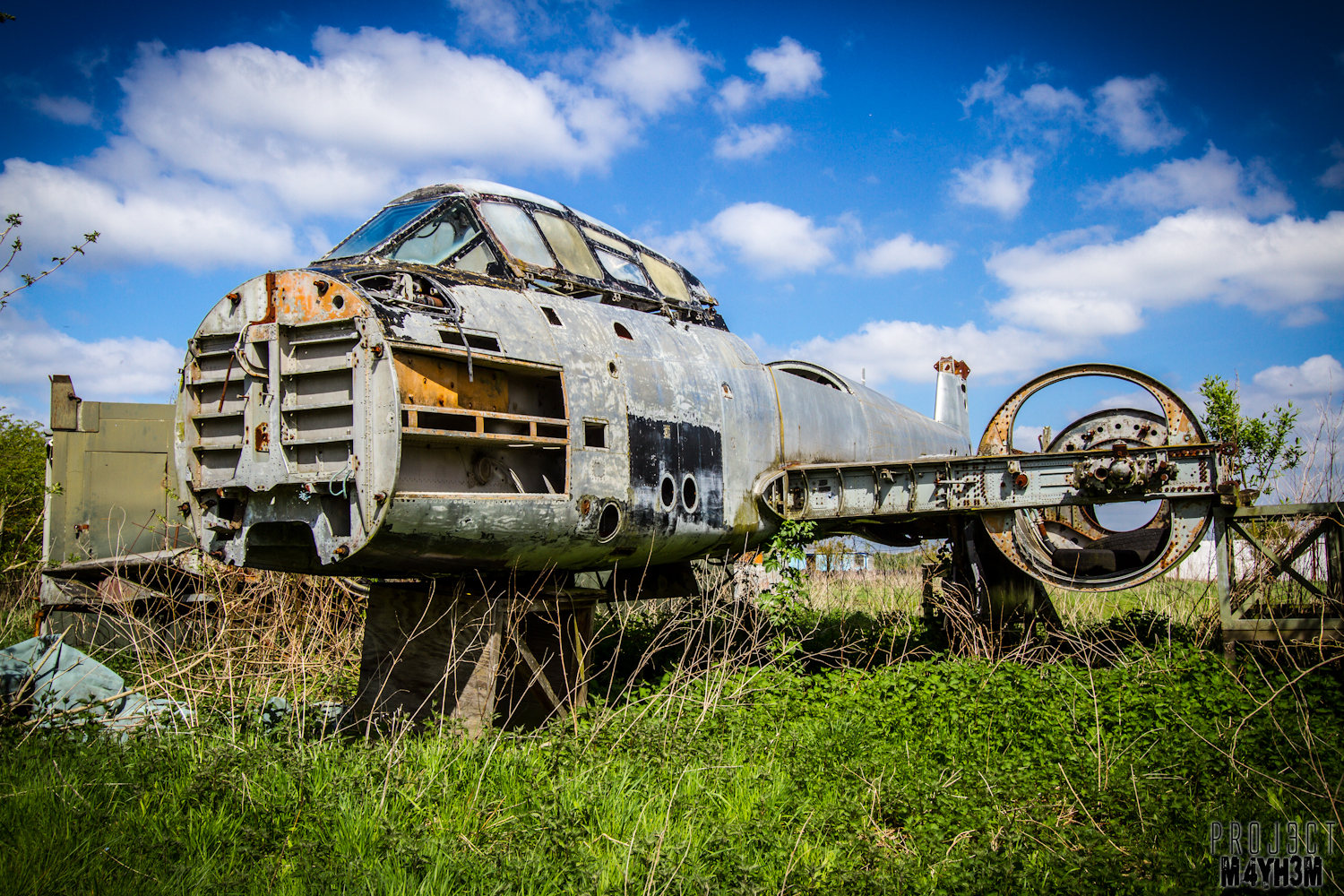 PROJ3CTM4YH3M Urban Exploration Urbex Aircraft Graveyard, United