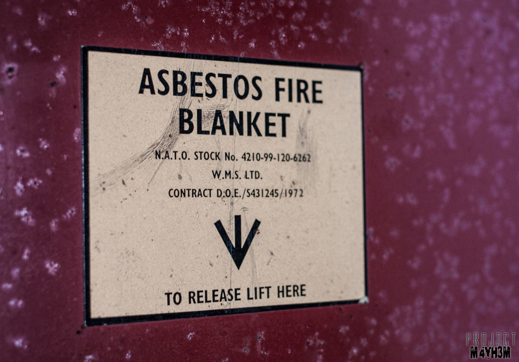 RCH Asylum Asbestos Fire Blanket