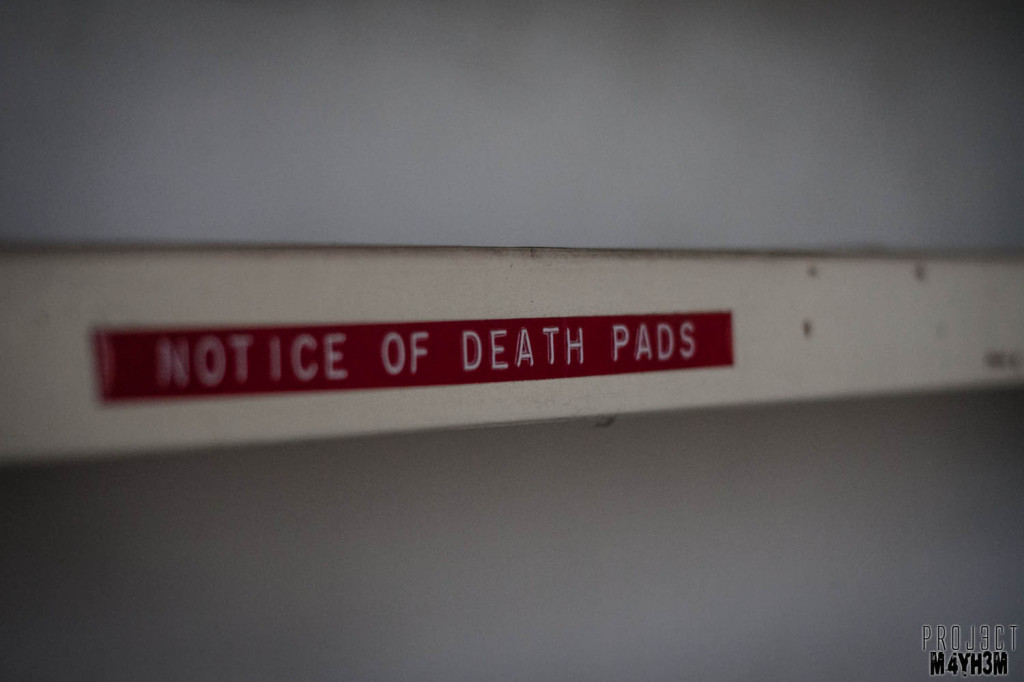 OM Asylum Notice of Death Pads