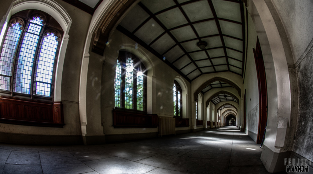 St Josephs Seminary Upholland - Main Corridor