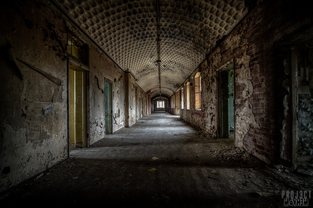 St Johns Asylum aka The Lincolnshire County Pauper Lunatic Asylum Corridor