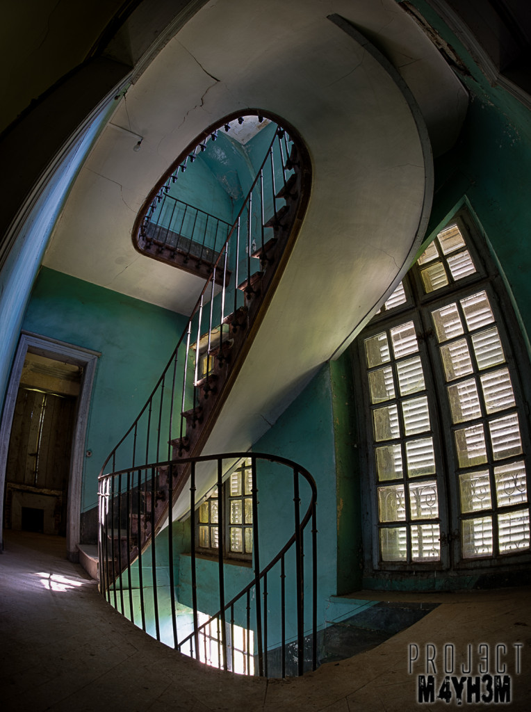 Château du Cavalier - Spiral Staircase