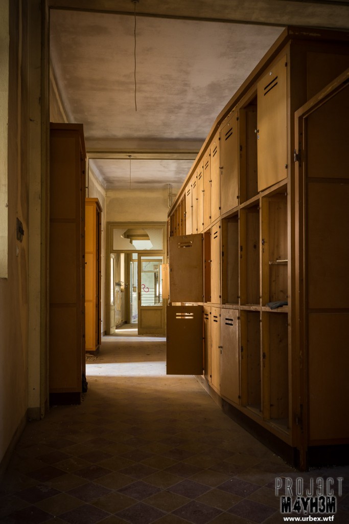 Mono Orphanage aka Crying Baby Hospital - Corridor of Lockers