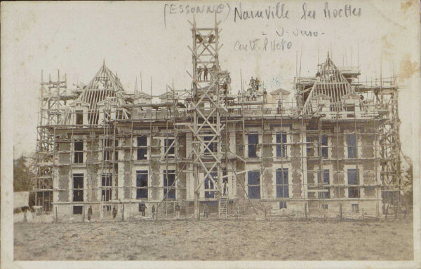 Chateau de Nainville les Roches Under Construction