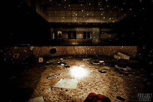 Aston Hall - Shiny disco ball in the Hydro Pool
