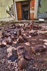 Clay Men...? - Random as hell and there's one on the bottom of my walking boots now ooops