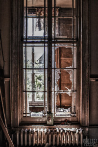 Broken Glass - Chapel Allerton Hospital