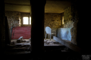 Dr X Manor House - Basement waiting by the window
