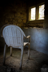 Dr X Manor House - Basement waiting by the window