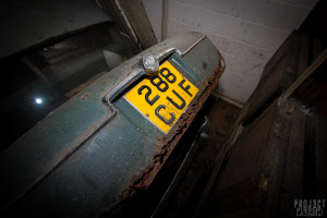 Dr X Manor House - Humber Super Snipe Licence Plate
