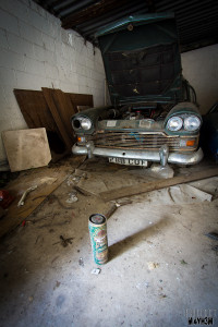 Dr X Manor House - Humber Super Snipe Licence Plate
