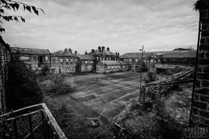Eastmoor Approved School - External shot of the internal quad