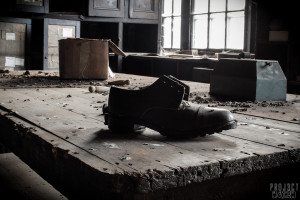 George Barnsley and Sons aka Cornish Works - Shoe in the Workshop