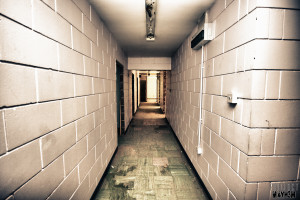 Kingsway Hospital aka Derby Borough Asylum - Corridor