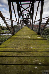 Pilkington Glass Factory On Approach… Not the most appealing of bridges