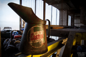Pilkington Grass Factory - Castrol Motor Oil Jug
