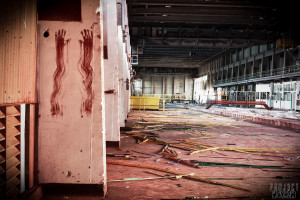 Pilkington Glass Factory - Hand Prints