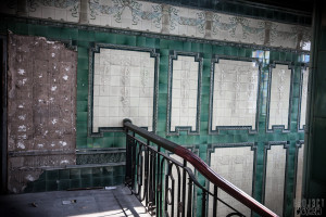 Dewsbury Pioneer House - Tiled Stairwell