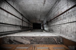 Dewsbury Pioneer House - Lift Shaft