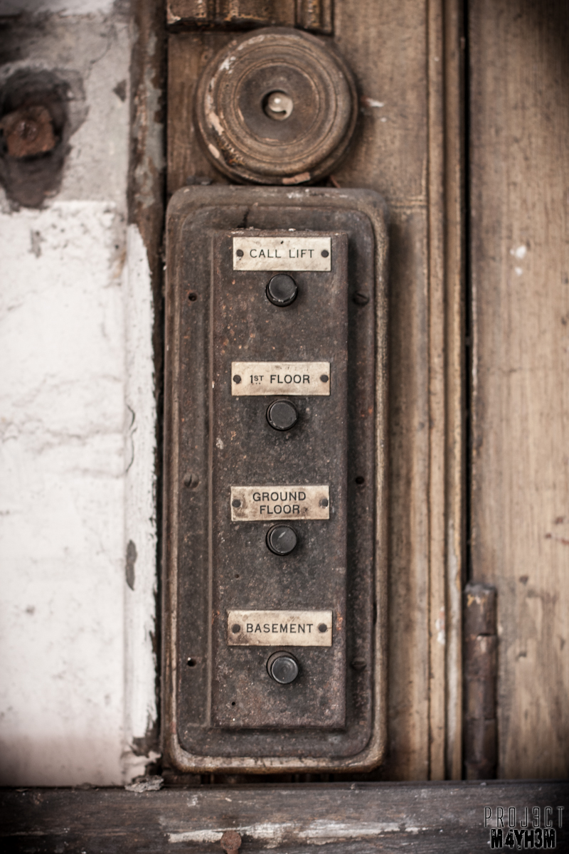 Dewsbury Pioneer House - Lift Buttons