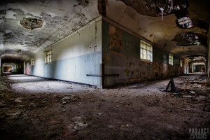 Severalls Lunatic Asylum - Corridors