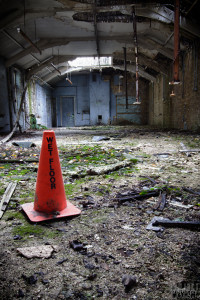 Severalls Lunatic Asylum - Wet Floor