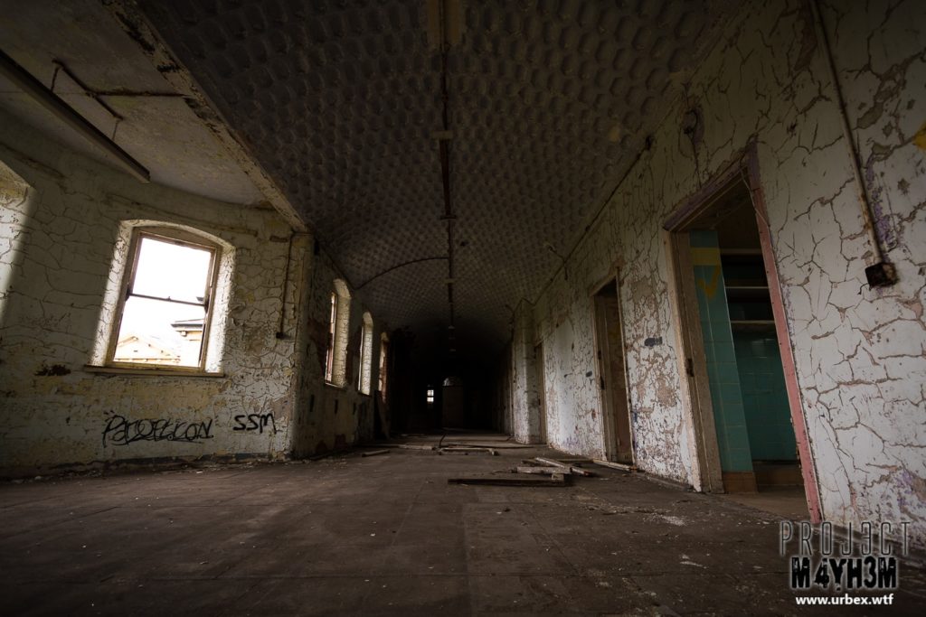The Lincolnshire County Pauper Lunatic Asylum Corridor
