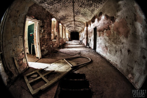 Watch your step - Lincolnshire County Pauper Lunatic Asylum