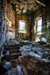 Watch your step... - Lincolnshire County Pauper Lunatic Asylum