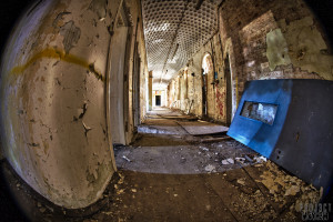 Corridor - Lincolnshire County Pauper Lunatic Asylum