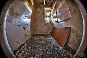 Inside a Cell - Lincolnshire County Pauper Lunatic Asylum