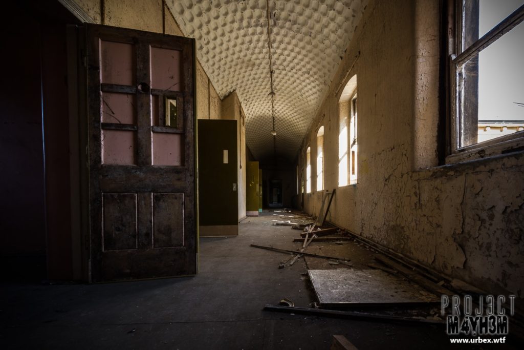 The Lincolnshire County Pauper Lunatic Asylum Corridor
