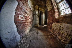 Bare brick - Lincolnshire County Pauper Lunatic Asylum