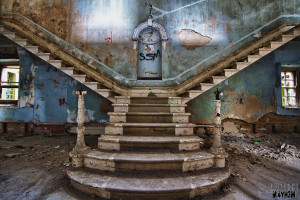 Entrance Hall - Lincolnshire County Pauper Lunatic Asylum