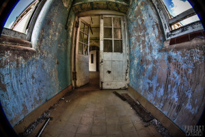 Corridor - Lincolnshire County Pauper Lunatic Asylum