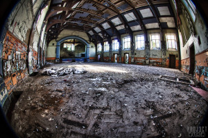 The Main Hall - Lincolnshire County Pauper Lunatic Asylum