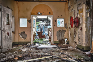 Whittingham Lunatic Asylum - Corridor