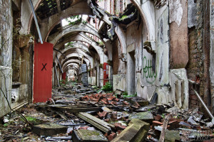 Whittingham Lunatic Asylum - Corridor