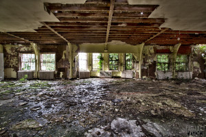 Whittingham Lunatic Asylum - Bay Window