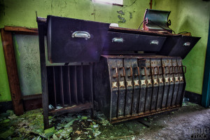 Whittingham Lunatic Asylum - The Cutting Room / Projection Room